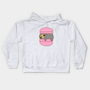 Macaron Sloth Kids Hoodie